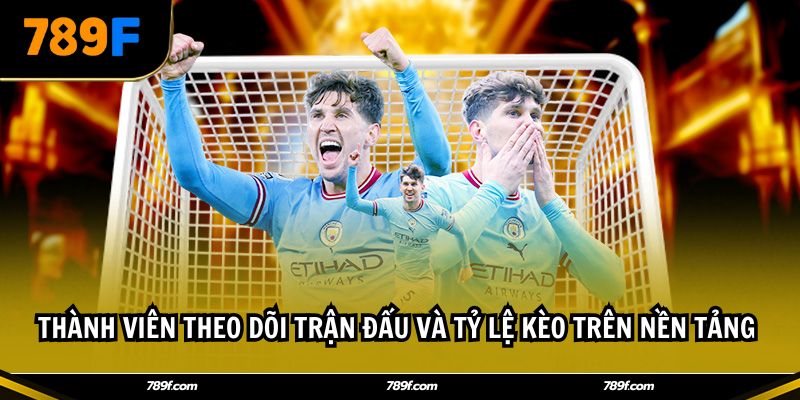 Thành viên theo dõi trận đấu và tỷ lệ kèo trên nền tảng